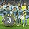Para pemain Juventus berpose untuk foto tim jelang pertandingan Grup G Piala Dunia Antarklub melawan Al Ain di Washington, Rabu, 18 Juni 2025. (AP Photo/Nick Wass)
