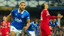 Dua gol kemenangan Everton dicetak masing-masing oleh Jarrad Branthwaite di menit ke-27 dan Dominic Calvert-Lewin (58'). (AP Photo/Jon Super)