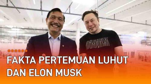 VIDEO: Fakta Pertemuan Luhut dan Elon Musk di Texas, RI Siap Suplai Bahan Baterai?