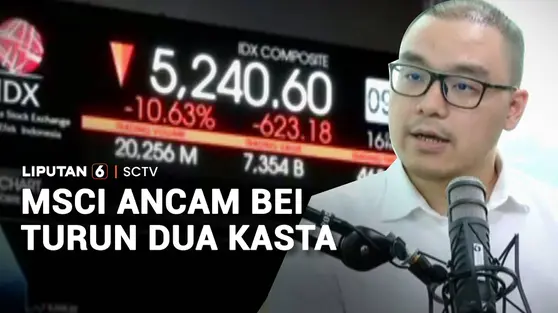 Status Pasar Saham RI Disorot MSCI, Praktisi Ungkap Kekhawatiran
