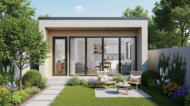 Contoh Rumah 5x6 Meter dengan Taman Kecil untuk Pasangan Muda/Gemini AI
