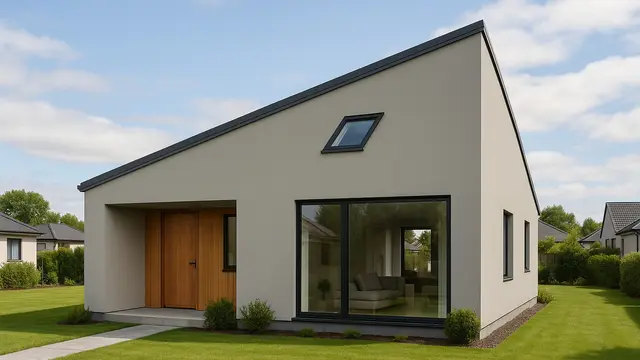 Rumah Minimalis 1 Lantai Atap Miring