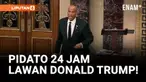 Senator Amerika Pidato 24 Jam Tanpa Henti Untuk Lawan Donald Trump