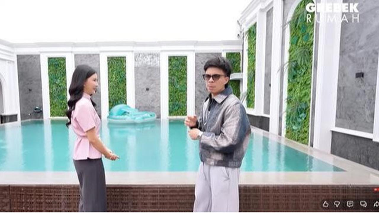 Mewah, Potret Kolam Renang di Atap Rumah Baru Sarwendah, Memukau dengan Sentuhan Klasik Modern