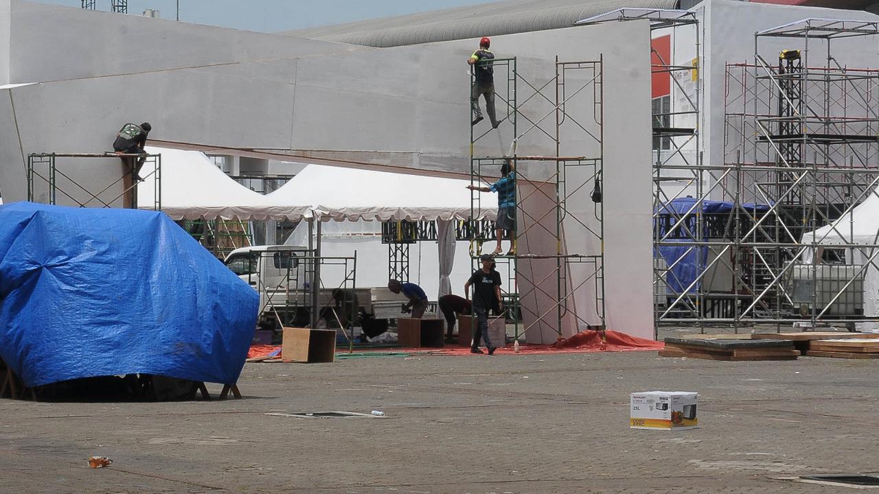 Rudi MF selaku Project Manager IIMS 2024, mengatakan untuk tahun ini ada peningkatan dari jumlah merek, partisipan baik itu mobil dan motor. Foto: merdeka.com / Imam Buhori<br>