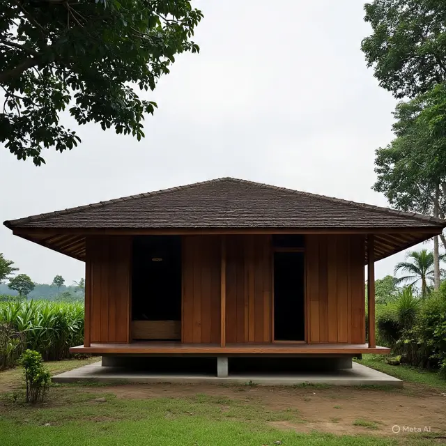 Rumah Jawa Sederhana Minimalis