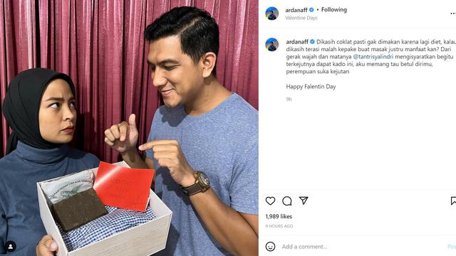 Tantri Kotak - Arda Naff (Foto: Instagram/@ardanaff)