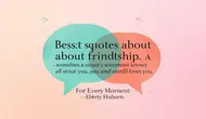 quote about friendship