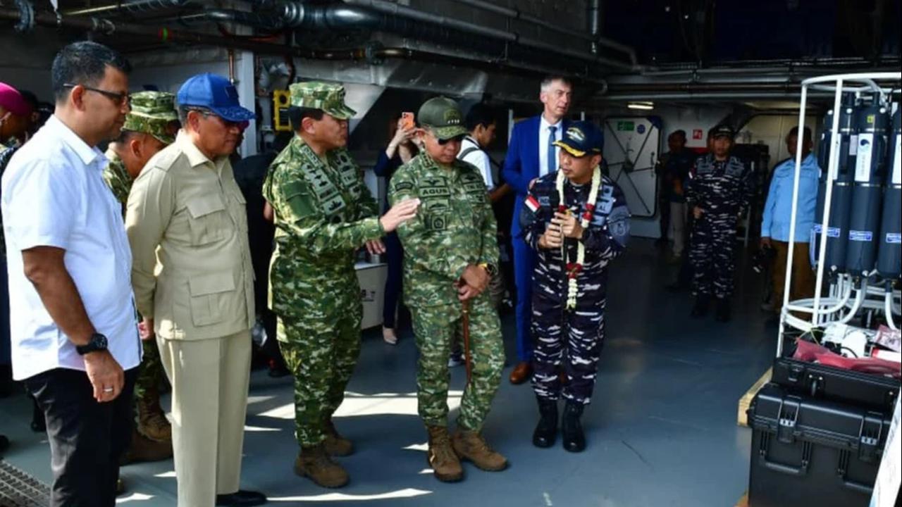 FOTO: KRI Canopus Resmi Perkuat Pemetaan Laut dan Pertahanan Maritim Indonesia