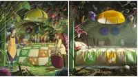 Interior studio Ghibli (Sumber: Boredpanda)