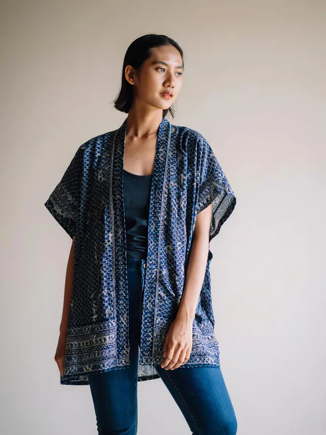 Dress Batik Kimono Batik Outerwear Urban Chic