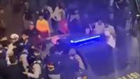 Viral Mobil Patroli Disebut Tabrak Warga Saat Tawuran di Tebet (Instagram 
tebet_info)