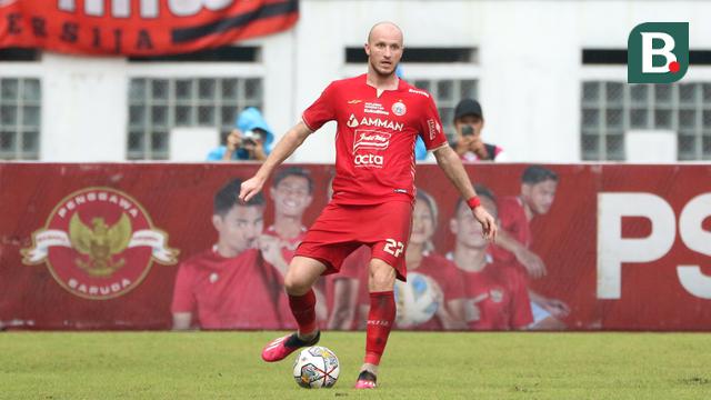 Pemain Persija Jakarta Michael Krmencik