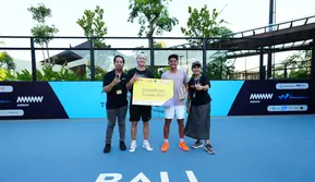 Pasangan Gado-Gado Juara Ganda Putra Men's World Tennis Championship 2026 Bali Seri I