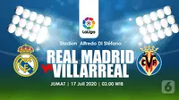 REAL MADRID VS VILLARREAL  (Liputan6.com/Abdillah)