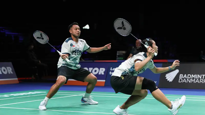 Rehan Naufal Kusharjanto/Lisa Ayu Kusumawati - Denmark Open 2023 - Bulu Tangkis