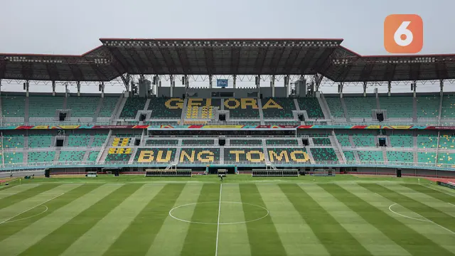 Foto: Kinclongnya Stadion Gelora Bung Tomo yang Siap Gelar Upacara Pembukaan dan Laga Pembuka Piala Dunia U-17 2023