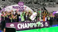 Juara AXIS Nation Cup 2024, SMK Medika Samarinda. (c) Bola.com