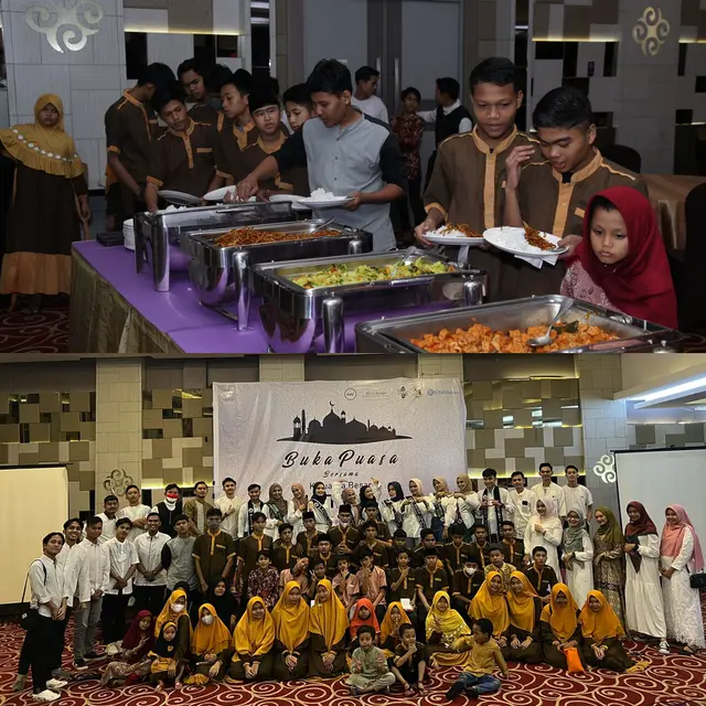 Sultan Management memberikan donasi kepada Panti Asuhan di Riau