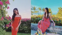 Tampil Langsing, Ini 6 Gaya Mikha Tambayong Liburan ke Bali