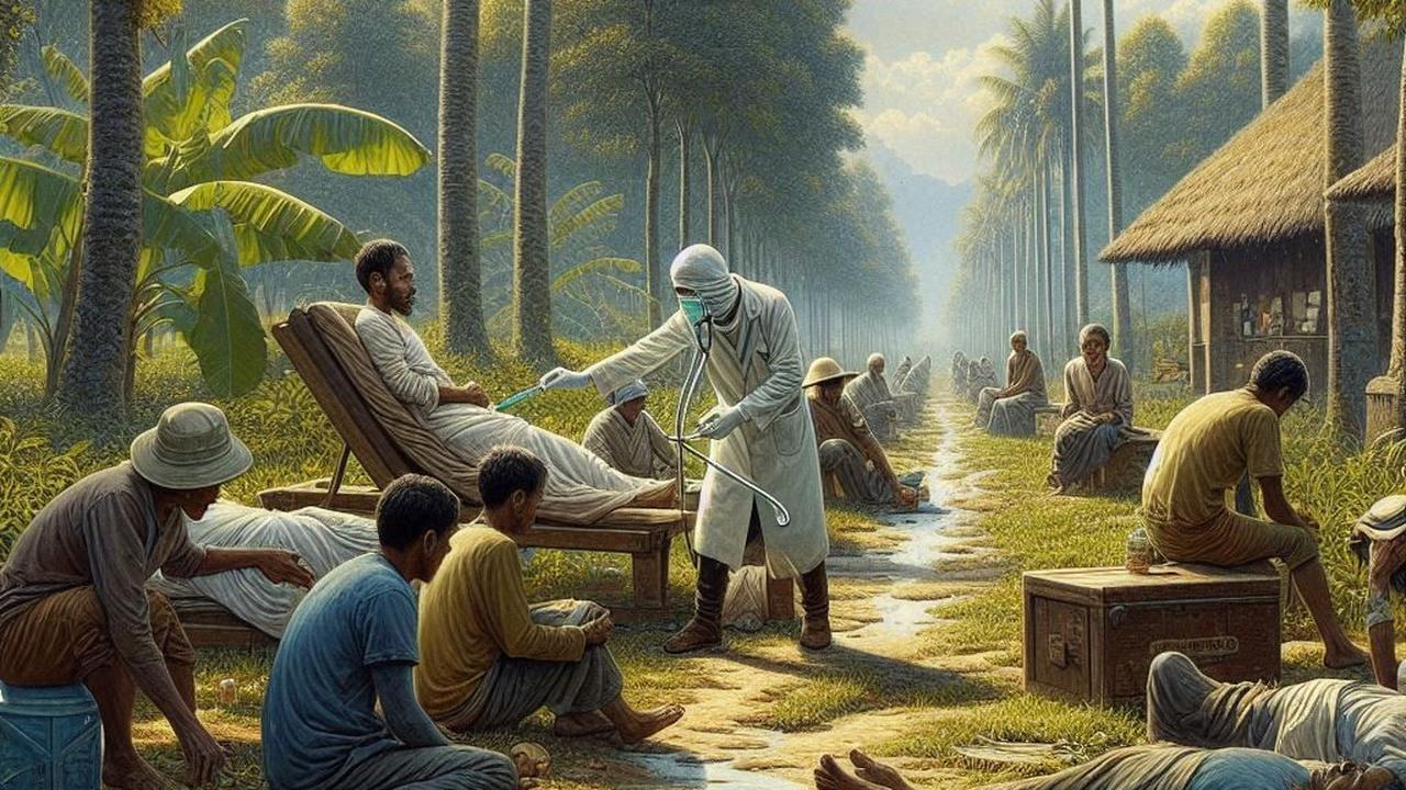 Ilustrasi Pasien Penyakit Tropis
