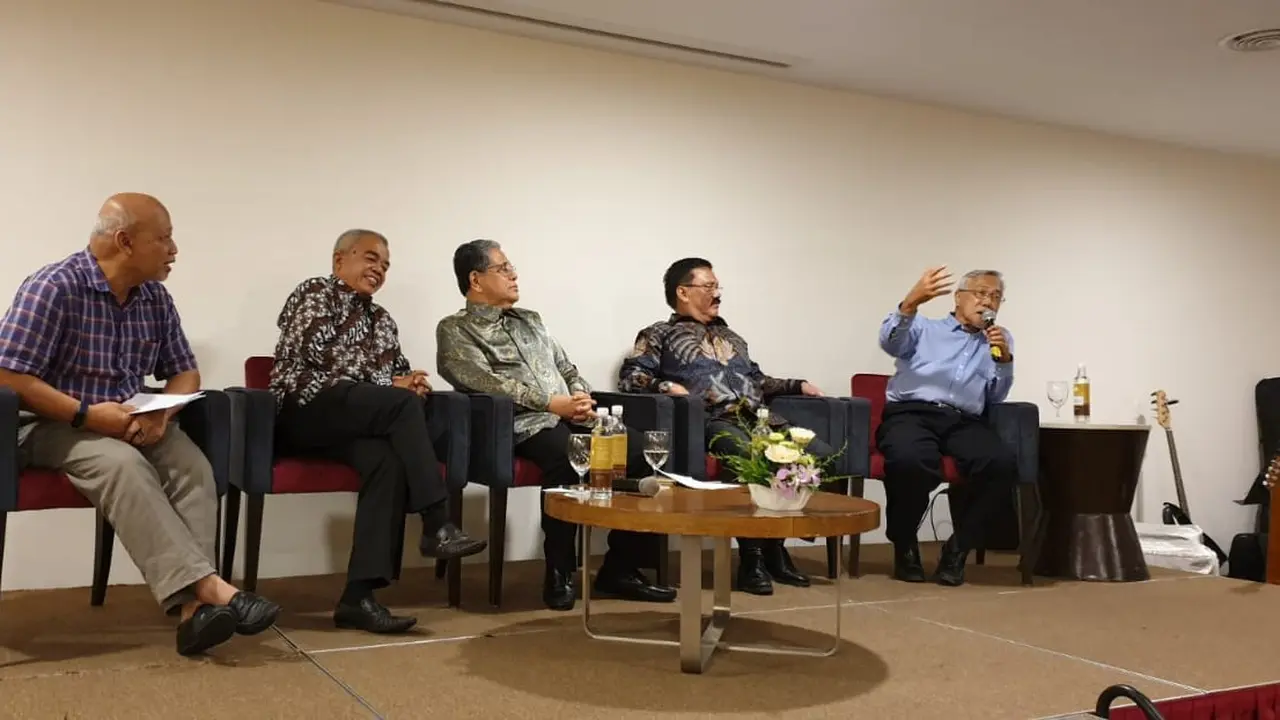 Forum diskusi jurnalis Malaysia - Indonesia di Hotel Everly, Putrajaya, 12 Februari 2019 malam. (Dokumentasi Iswami)