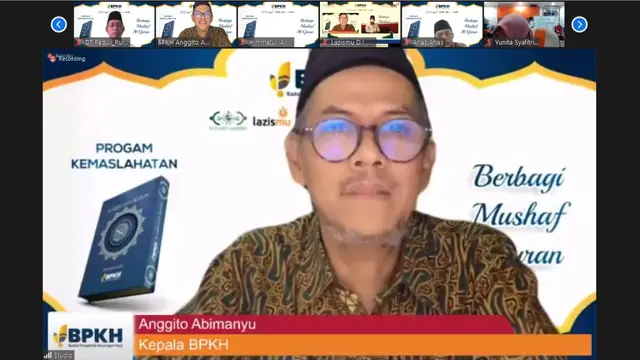Kepala BPKH Anggito Abimanyu