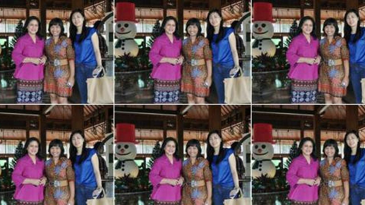 Iriana Jokowi dan Veronika Ahok kompak pelesiran ke Solo