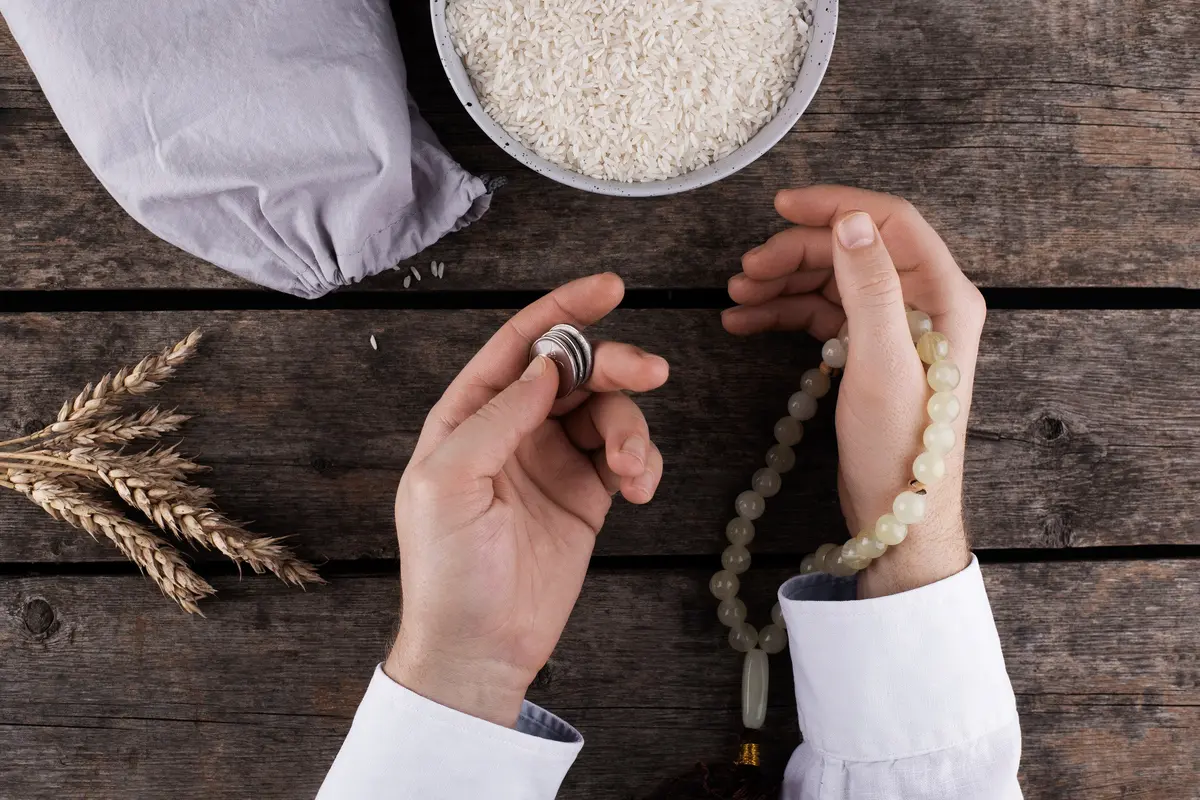 Ilustrasi zakat fitrah