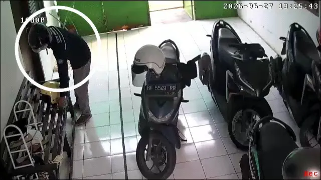 Aksi Curanmor di Bandar Lampung, Belum Sehari Berhasil Gasak 3 Motor