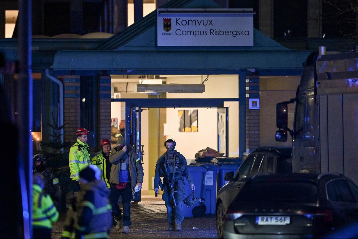 Penembakan Massal Kampus di Swedia