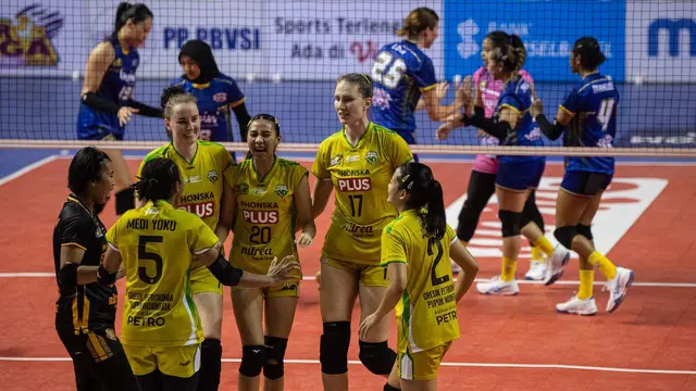 Foto: Lewati Skor Terpanjang, Petrokimia Pupuk Indonesia Pecah Telur setelah Libas Livin' Mandiri di PLN Mobile Proliga 2024