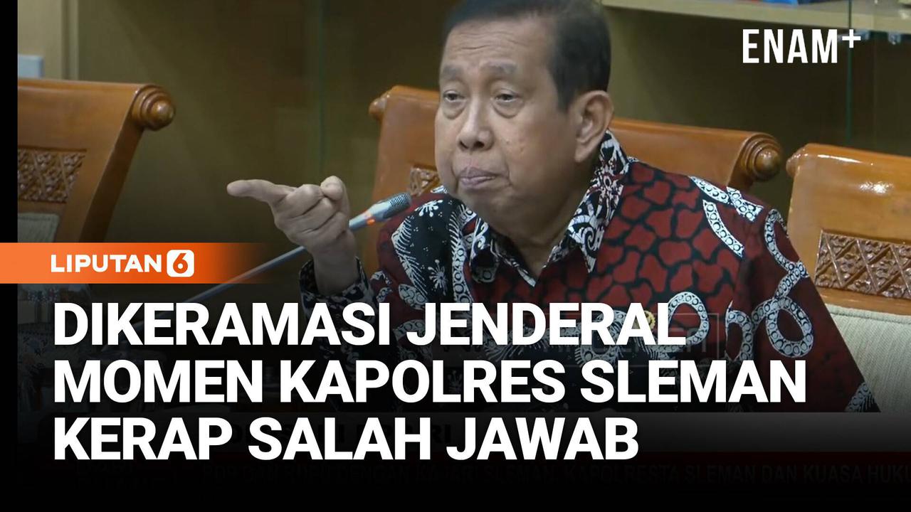 Dikeramasi Jenderal Kasus Suami Korban Jambret Tersangka, Kapolres Sleman Kerap Salah Jawab