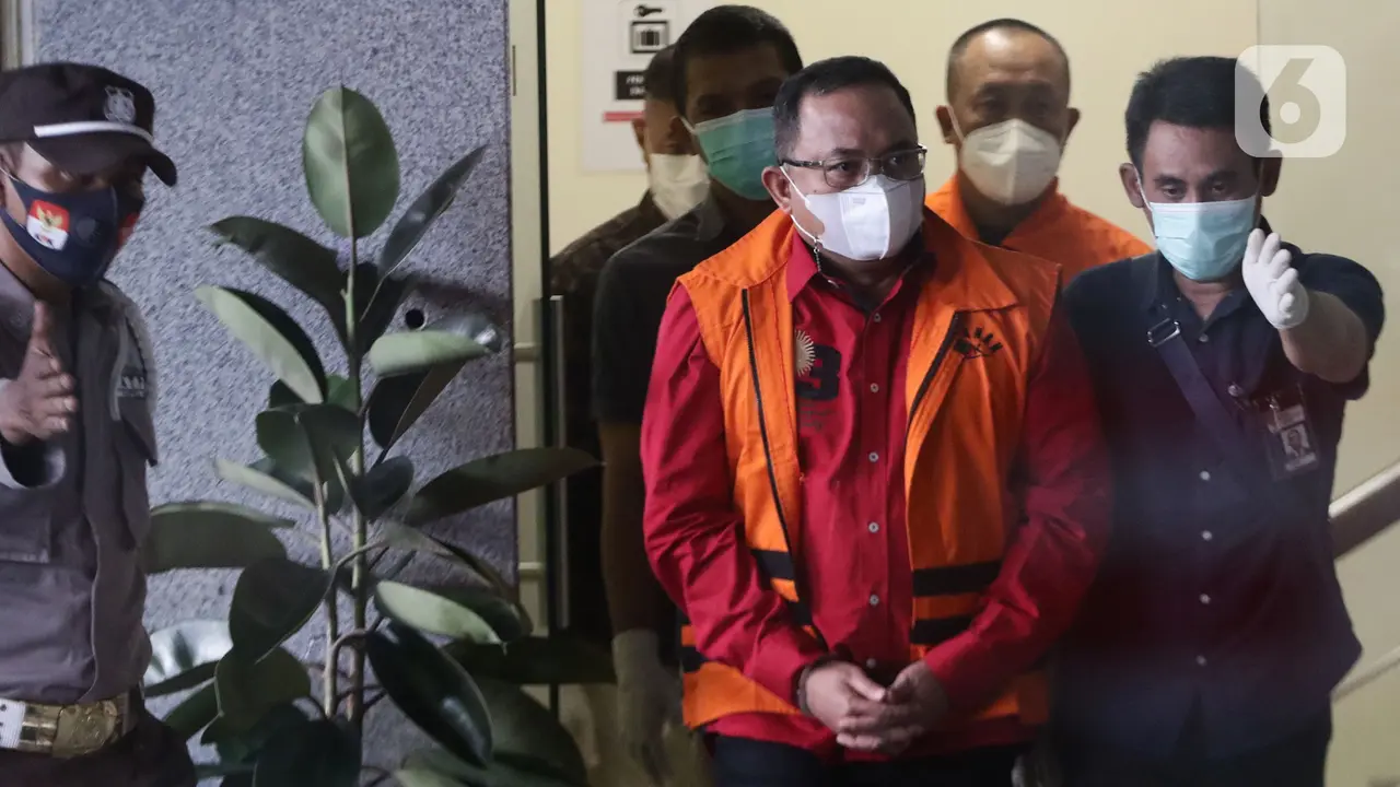 Bupati Musi Banyuasin Dodi Reza Alex Nurdin Ditahan KPK