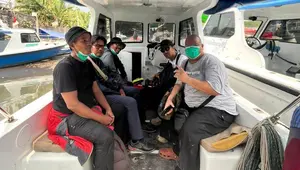 Kondisi Cuaca Sekitar Anak Krakatau Sebelum 5 Jurnalis Hilang Kontak