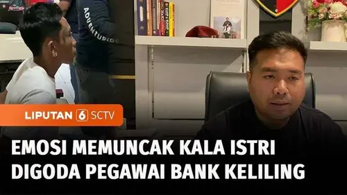 VIDEO: Kesal Istri Digoda, Pria di Tuban Bacok Pegawai Bank Keliling
