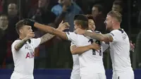 Dua Gol Spurs Tinggalkan City di Babak 1