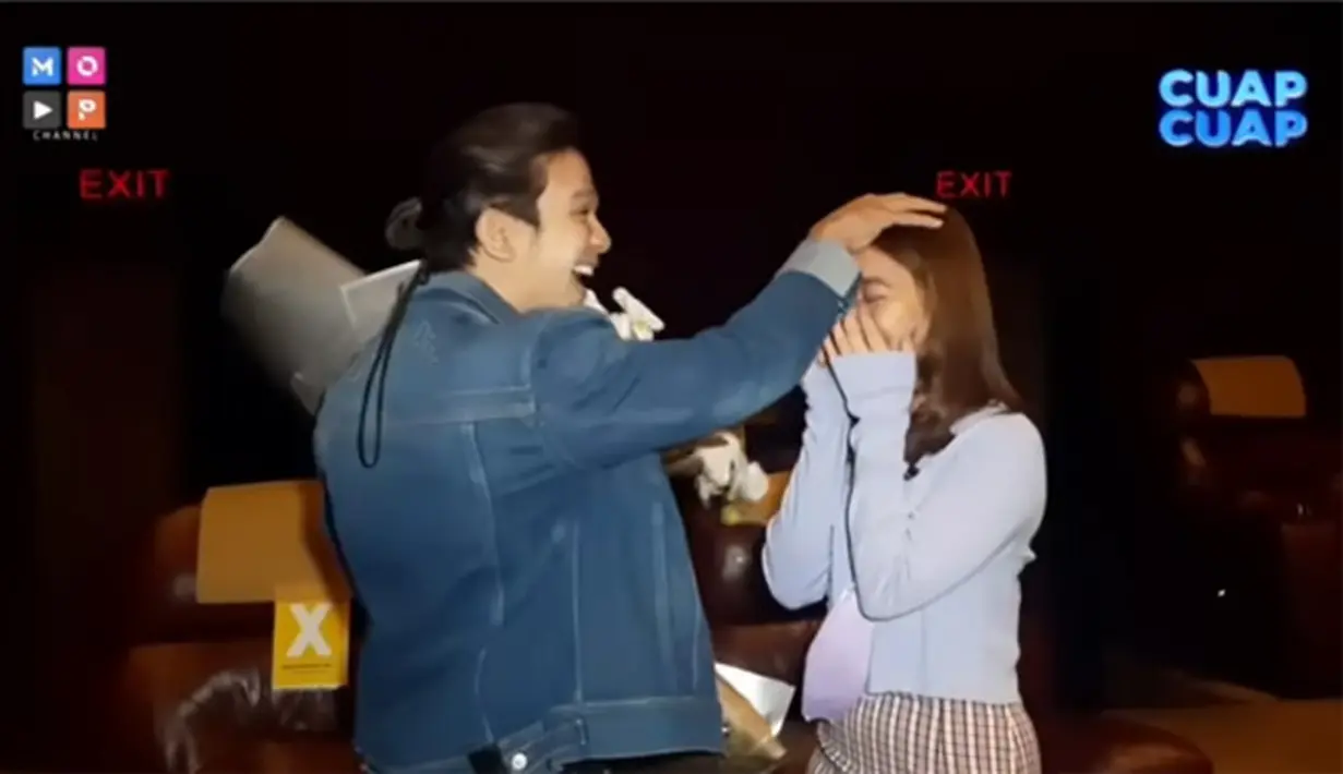 Jordi Onsu dan Frislly Herlind (Youtube/MOP Channel)