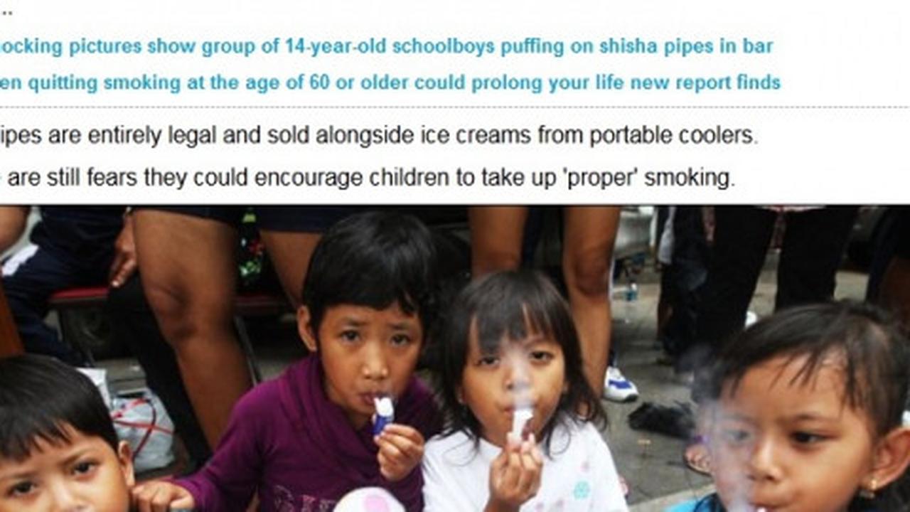 Mainan seperti rokok