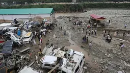Banjir Bandang dan Tanah Longsor di India Tewaskan 19 Orang
