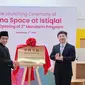 China Space diremikan di Masjid Istiqlal. (Instagram chinaembassy_indonesia)