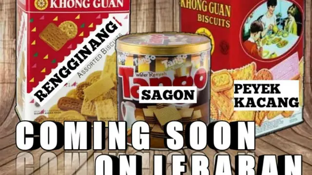 Banyak kejadian tak terduga saat orang-orang ingin menyantap makanan dari kaleng kue Lebaran.