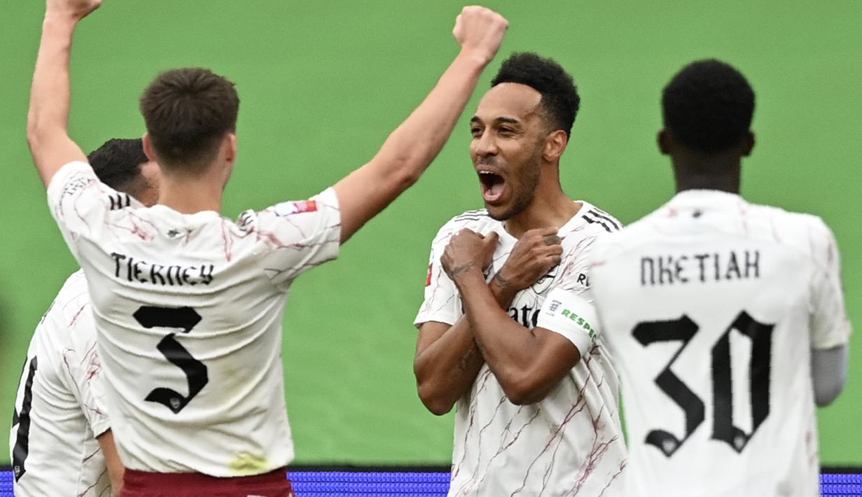 Foto Menang Adu Penalti Atas Liverpool Arsenal Juara Community Shield Bola Liputan6 Com