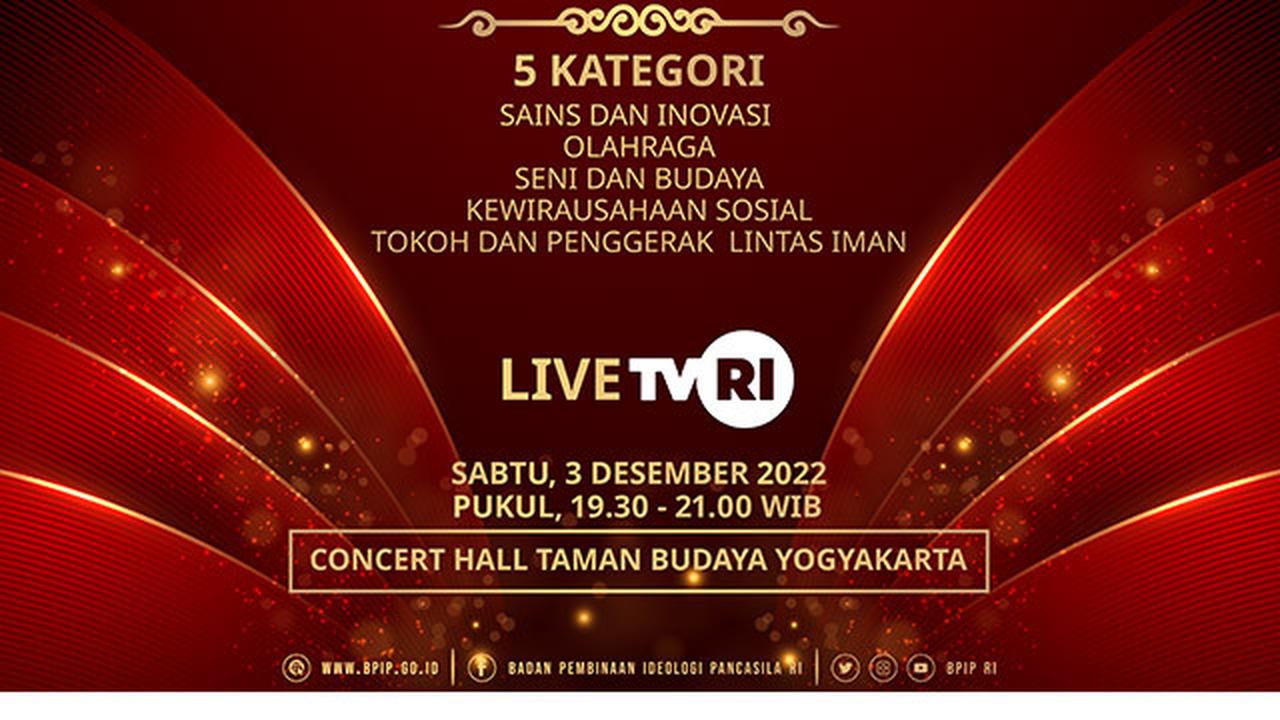 BPIP Gelar Kirab Pancasila dan Penganugerahan Ikon Prestasi Pancasila 2022 di Yogyakarta