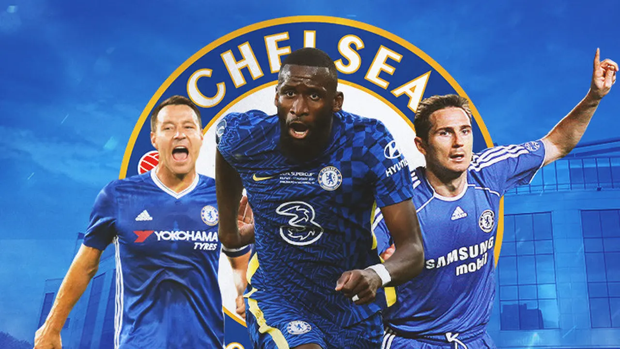 Chelsea - John Terrry, Antonio Rudiger, Frank Lampard