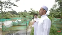 6 Potret Halaman Belakang Rumah Habib Hasan, Ada Kebun Cabai dan Ternak Ikan