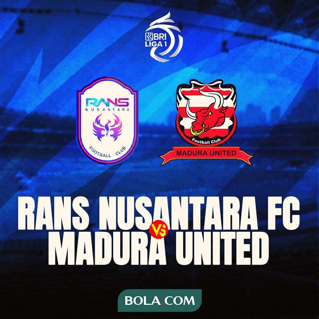 BRI Liga 1 - RANS Nusantara FC Vs Madura United