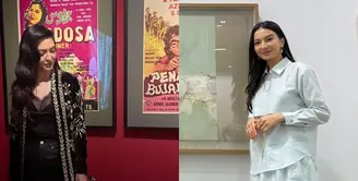 Sebagai seorang seniman, Raline Shah kerap hadiri sejumlah pameran seni. Terbaru, ia terlihat menghadiri pembukaan Art SG di Singapura [@ralineshah]