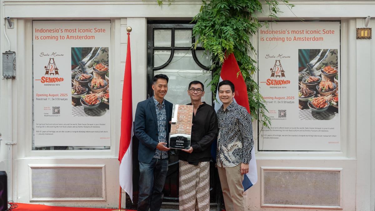 Sate House Senayan Buka Restoran ke-80 di Amsterdam, Persembahan Jelang HUT ke-80 RI
