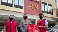 Ratusan Sembako Tersedia bagi Warga Penerima Vaksinasi Covid-19 di Setiabudi